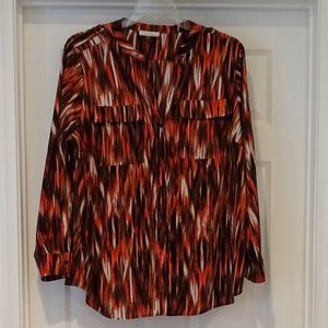 Calvin Klein V-Neck Blouse